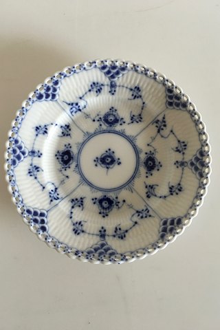 Royal Copenhagen Blue Fluted Full Lace Side Plate No. 1088