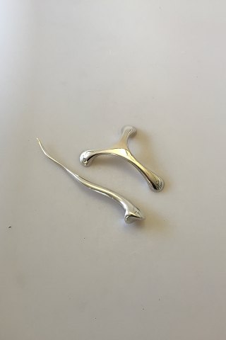 Georg Jensen Minas Spiridis Sterling Silver Paperknife and paperweight No 7 and 
No 441