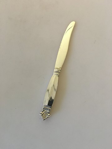 Georg Jensen Sterling Silver Acanthus Fruit Knife in All Silver No 138