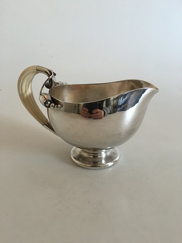 Georg Jensen Sterling Silver Blossom Gravy Boat No 2A