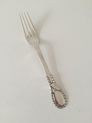Evald Nielsen Silver Dinner Fork No 13