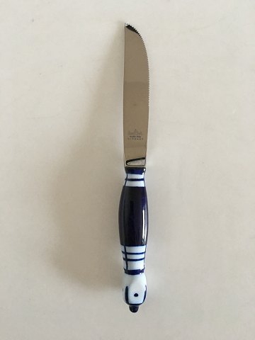 Blue Bjorn Siena Wiinblad for Rosenthal Lunch Knife with Grill Blade