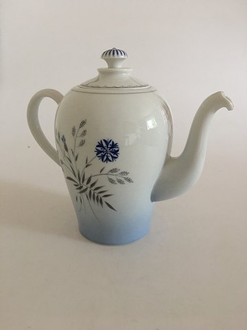 Bing & Grondahl Demeter / Blue Cornflower Coffee Pot No 91A