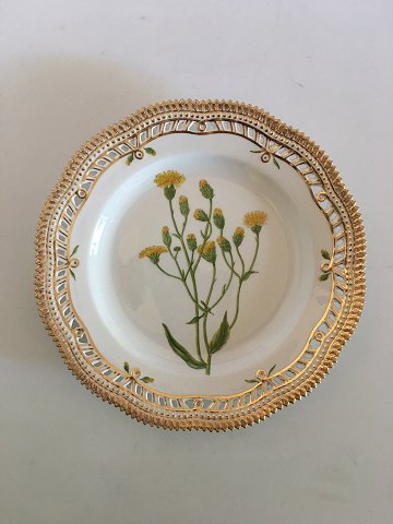 Royal Copenhagen Flora Danica Dinner Plate No. 3553 with Pierced Border.