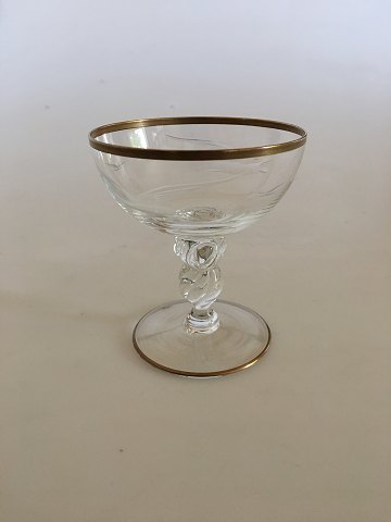 Lyngby Seagull Liqueur Glass from Lyngby Glassworks