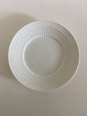 Royal Copenhagen White Fan Dinner Plate No. 11519