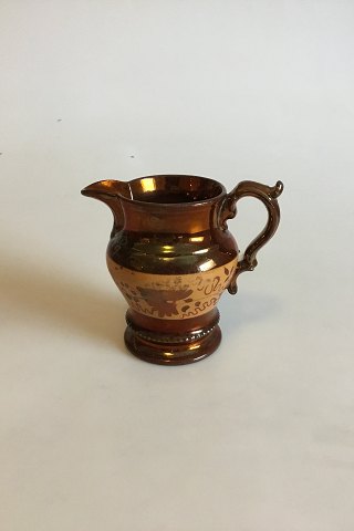 English Lustre pottery Pitcher