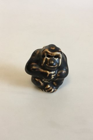 Royal Copenhagen Stoneware Figurine of Monkey No. 20219