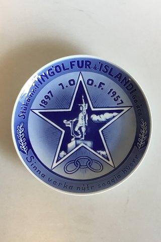 Bing & Grondahl Commemorative Plate from 1957 BG-CM73