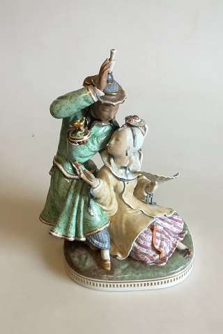 Royal Copenhagen Gerhard Henning overglaze figurine Nightingale No 2409