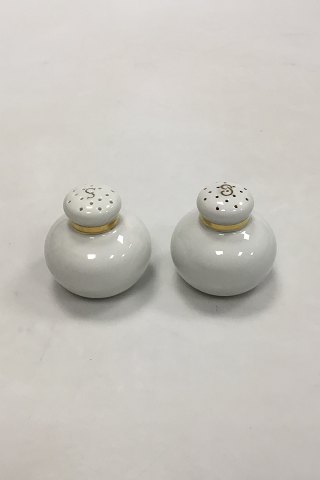 Royal Copenhagen Pattern No. 1222 Salt and Pepper Shakers No 9132
