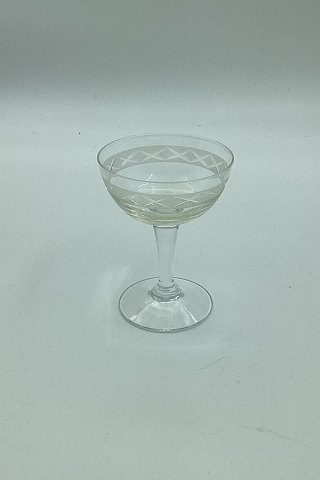 Ejby liqueur glass or liqueur bowl from Holmegaard Glasværk