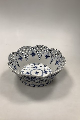 Royal Copenhagen Blue Fluted Full Lace Fruit bowl No. 1061