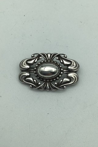 Georg Jensen Sterling Silver Brooch No. 407