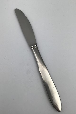 Georg Jensen Mitra, Matte Stainless Dinner Knife long handle, short serrated 
blade