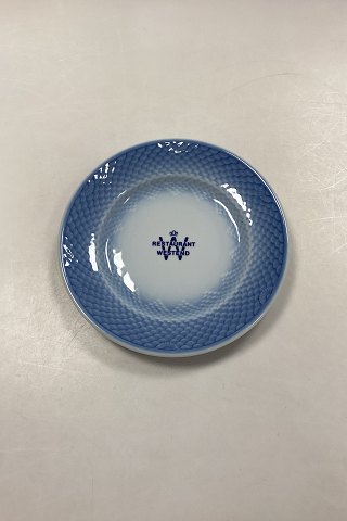 Bing and Grondahl Blue Tone / Seashell Hotel with Logo Lunch Plate No. 712