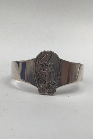 Horsens Silversmithy H.C. Andersen Fairytale Silver Napkin Ring Thumbelina