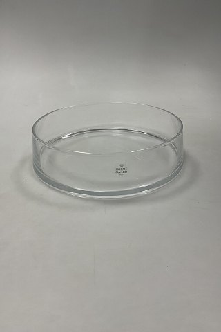 Holmegaard Glass Bowl i clear glass