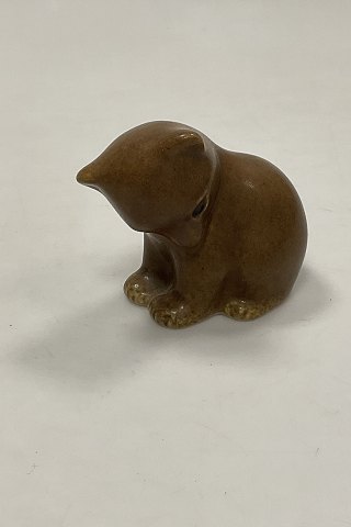 Knud Basse Small Stoneware Figuine Bear