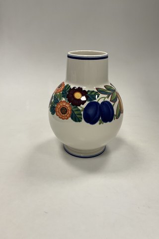 Royal Copenhagen Golden Summer / Gylden Summer Vase No. 818