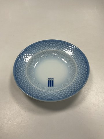 Bing and Grondahl Blue Tone - Seashell Hotel Small Deep Plate No 710/1006 WITH 
LOGO
