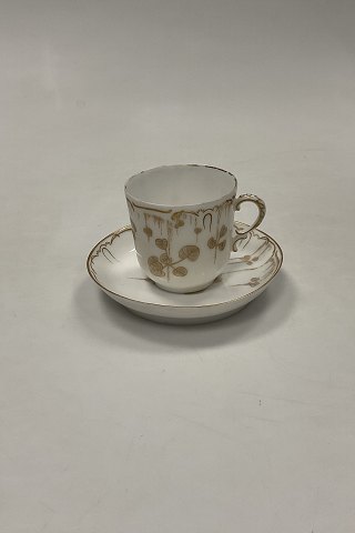 Early Royal Copenhagen Art Nouveau Cup and Saucer No. 2