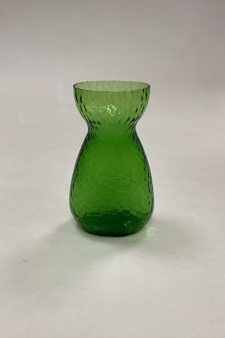 Grass green Flower Bulb Vase Holmegaard / Kastrup /Fyens Glassworks