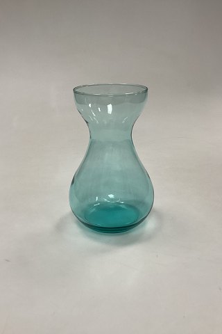 Sea green Flower Bulb Vase Holmegaard / Kastrup /Fyens Glassworks