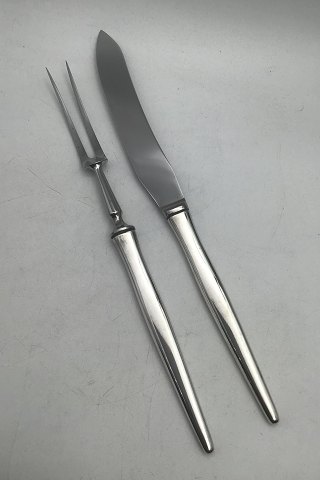 Anton Michelsen Sterling Silver Tulip Carving Set