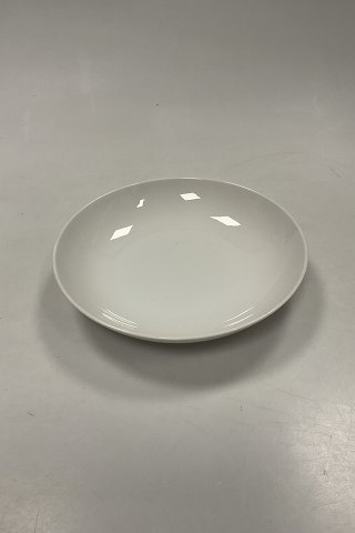 Bing and Grondahl Deep Plate in White without decoration No. 22