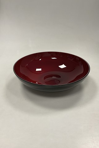 Holmegaard Cocoon Bowl, Prototype in Red