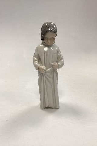 Royal Copenhagen Figurine No. 408 - Good Morning (Girl in nightdress)