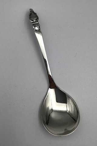 DGS Silver Ornamental Compote Spoon