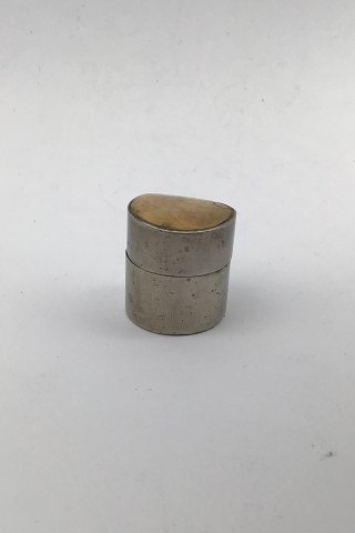 Unmarked Silver Pill Box (Etui)