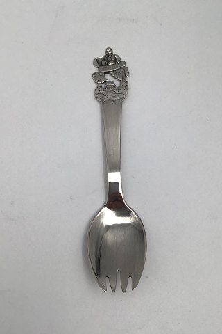 Horsens Silversmithy H.C. Andersen Fairytale Spork The Flying Trunk