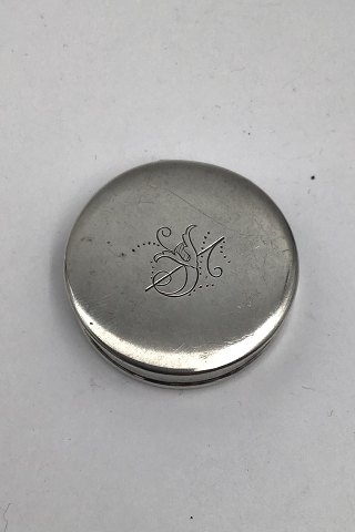 Danish ? Silver Pill Box