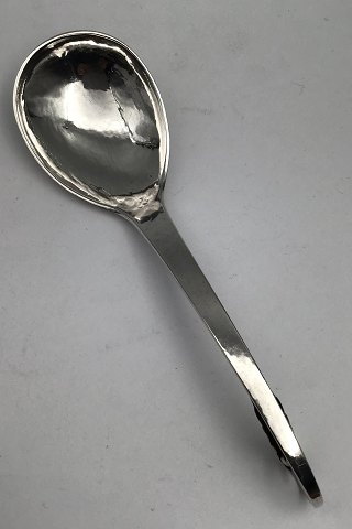 Richard Jørgensen Silver Ornamental Serving Spoon (1928)