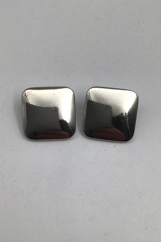 Georg Jensen Sterling Silver Earrings (Clips) No. 182 Astrid Fog