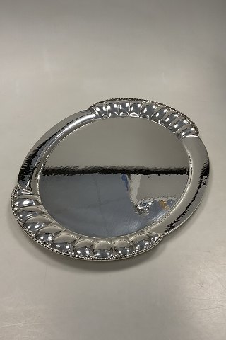 Georg Jensen Large Silver Tray No 3 from 1925-1932