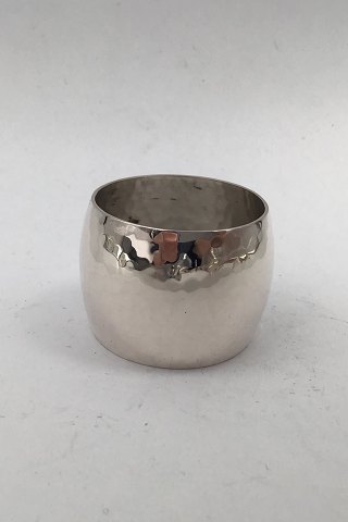 Danish Silver Hammered Napkin Ring