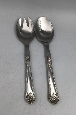 Cohr Silver / Stel Saksisk Salad Servers