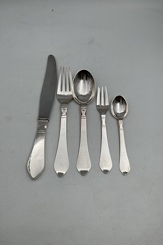 Georg Jensen Sterling Sølv Continental Flatware Set for 8 persons 40 pieces