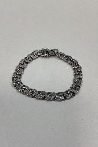Swedish Bismarck bracelet in silver from G&H
