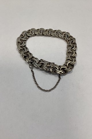 Danish Bismarck silver bracelet by Henry Roland