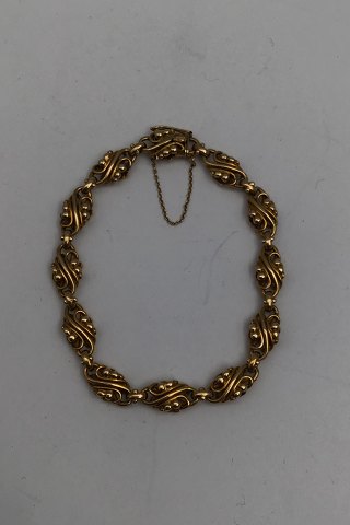 Evald Nielsen 14K Gold Bracelet