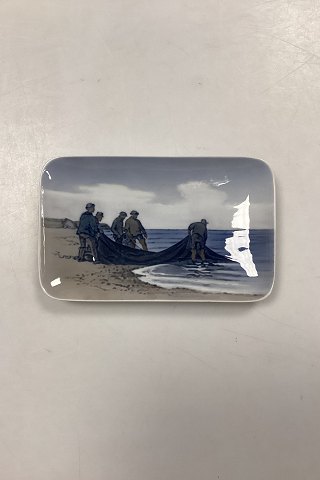 Royal Copenhagen Dish with Fishermen No. 3726