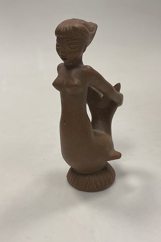 Helge Christoffersen from Hjort Mermaid Figurine in Stoneware
