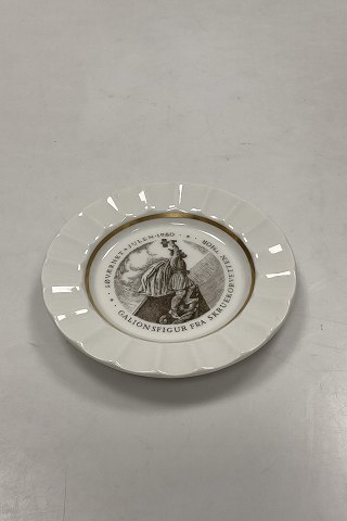 Royal Copenhagen Aluminia Søværnets Juleplatte 1980