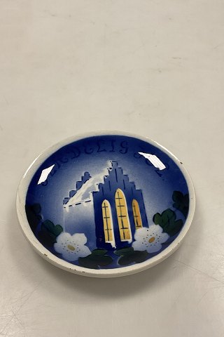 Royal Copenhagen 2010 Plaquette Merry Christmas with colours