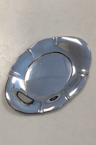 Small Oval Danish ATLA Silver Plated Dish